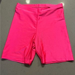 American Apparel Neon Pink Biker Shorts • Size M • Women’s • Worn Twice